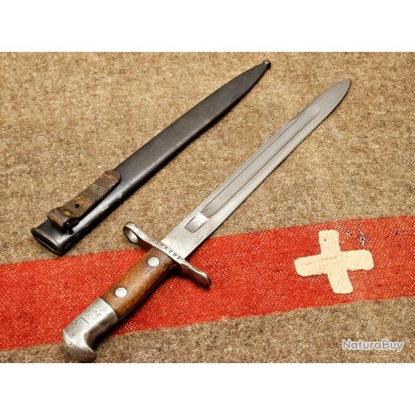WK1 Schmidt Rubin G11 G89 G96/11 Baionnette Suisse mod�le 1889/99 SE5