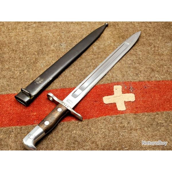 WK1 Schmidt Rubin K11 K31  Baionnette Suisse mod�le 1889/99 SE6