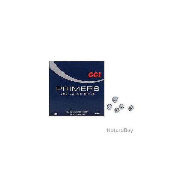 Amorces CCI 200 Large Rifle x100