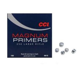 Amorces CCI 250 Large Rifle Magnum x100