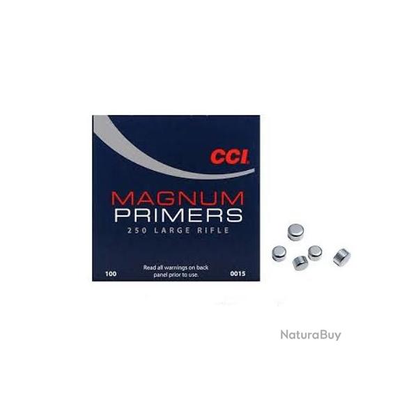Amorces CCI 250 Large Rifle Magnum x100