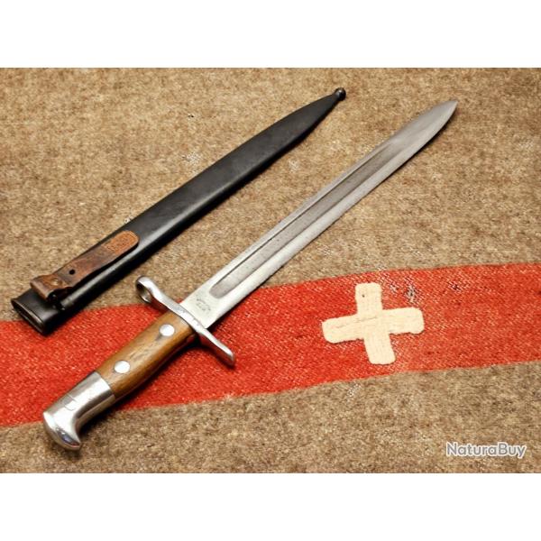 WK1 Schmidt Rubin G11 G89 G96/11 Baionnette Suisse mod�le 1889 SE8