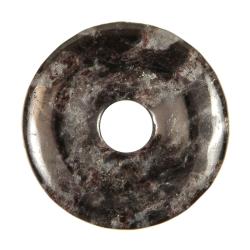 Donut Pi Chinois en anthophyllite pour pendentif 4 cm