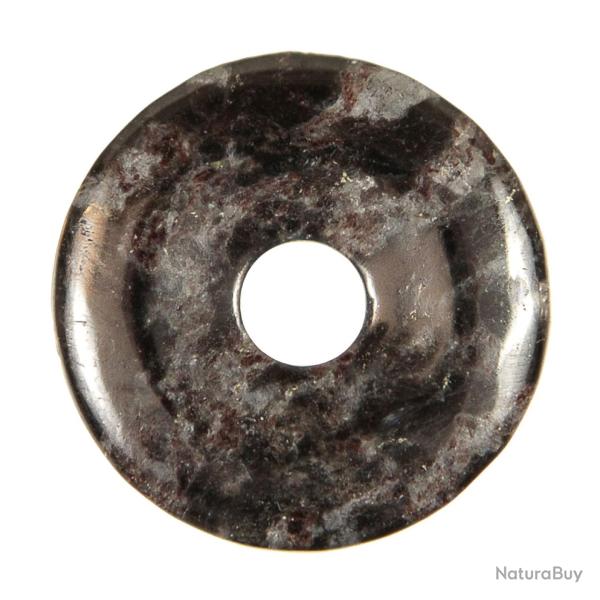 Donut Pi Chinois en anthophyllite pour pendentif 4 cm