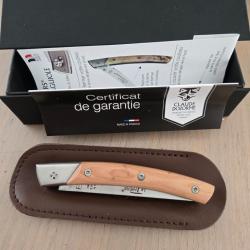 Couteau Claude Dozorme Le Thiers Secret gen&eacute;vrier 11cm inox