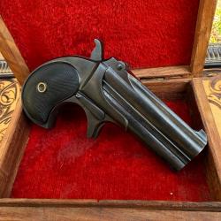 Superbe Remington DERRINGER ! � calibre .41 RF � Bleu