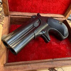 Superbe Remington DERRINGER ! � calibre .41 RF � Bleu