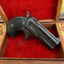 Superbe Remington DERRINGER ! � calibre .41 RF � Bleu