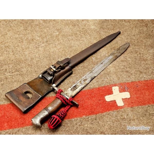 Ba�onnette de parade Schmidt-Rubin G11 G89 G96/11 mod�le 1889 - Berne SE10