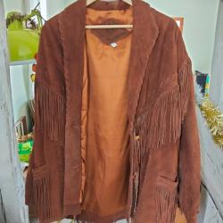 Veste &agrave; franges 1