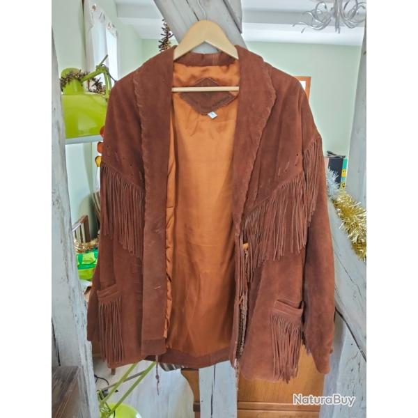 Veste � franges 1