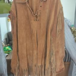 Chemise &agrave; franges