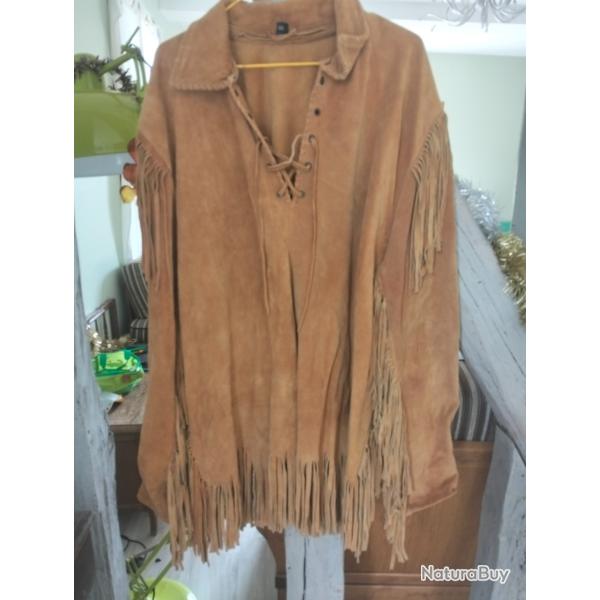 Chemise � franges