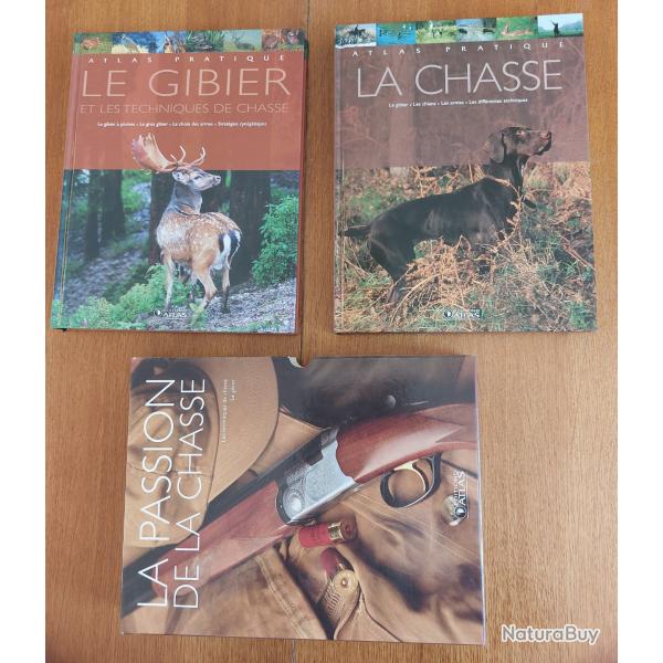 Coffret de 2 livres : "LA PASSION DE LA CHASSE" �ditions Atlas