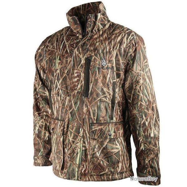 Flash ! Veste de chasse bicolore camo roseaux TREELAND
