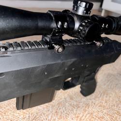 Sniper Tac 21 action army culasse acier,silencieux,Valve gaz neuve test&eacute;e sans fuite et lunette.