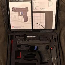 Walther Q5 Match 9x19 avec point rouge Vector Optics - Excellent &eacute;tat
