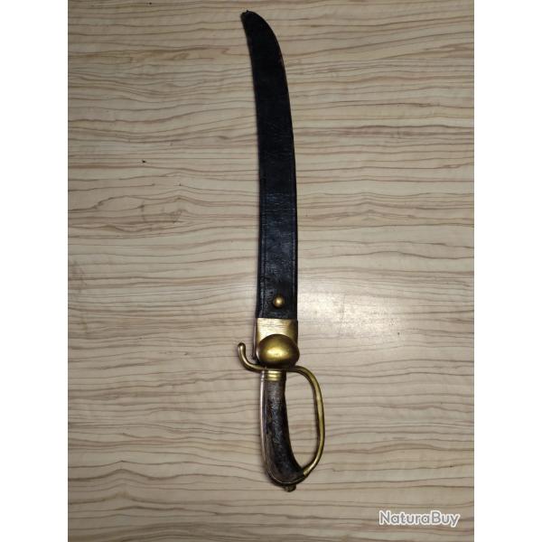 Sabre Briquet origine inconnue