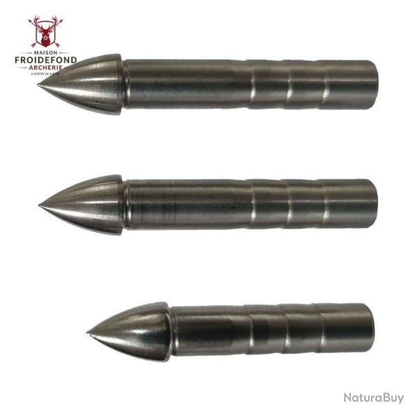 Pointe � coller 6.2/0.245" - X-Line - Spine 500-600 : 100gr