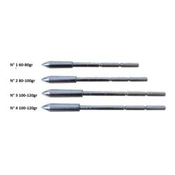Pointe &agrave; coller Inoxydable 3.2 - X-Line - N&deg;2 : 80-100gr - Spine 600-700