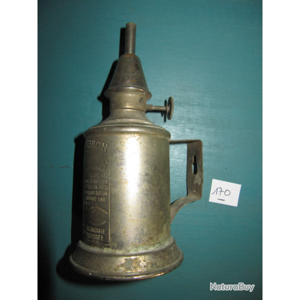 Lampe pour r�ajustage armes noire de fum�e sans m�che (N�170)