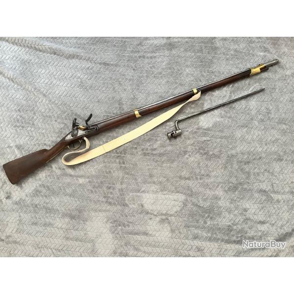 Fusil Charleville Mod�le 1777 d'origine - Non modifi� - Avec ba�onnette