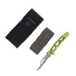 Couteau de Poche Schrade Isolate Enrage Lame Amovible Manche Caoutchouc 7 Lames SCH1197645