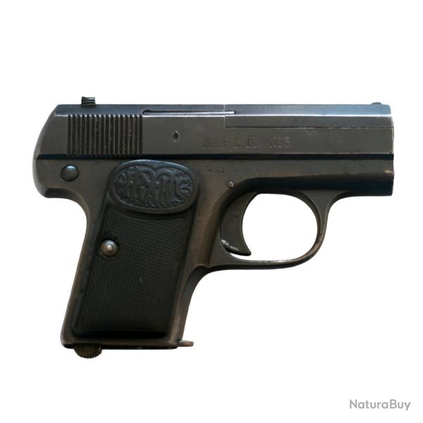 Pistolet DREYSE 1908 "Kriminalpolizei" - 25 ACP