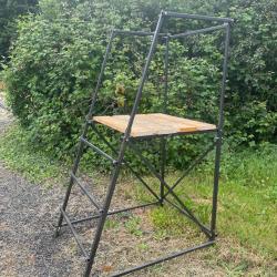 Mirador acier avec plancher Douglas (hauteur 1m00)