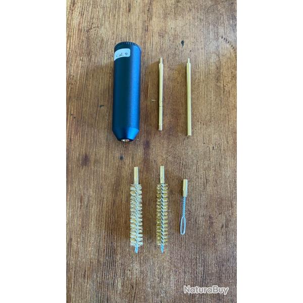 Kit de nettoyage pistolet 9 mm