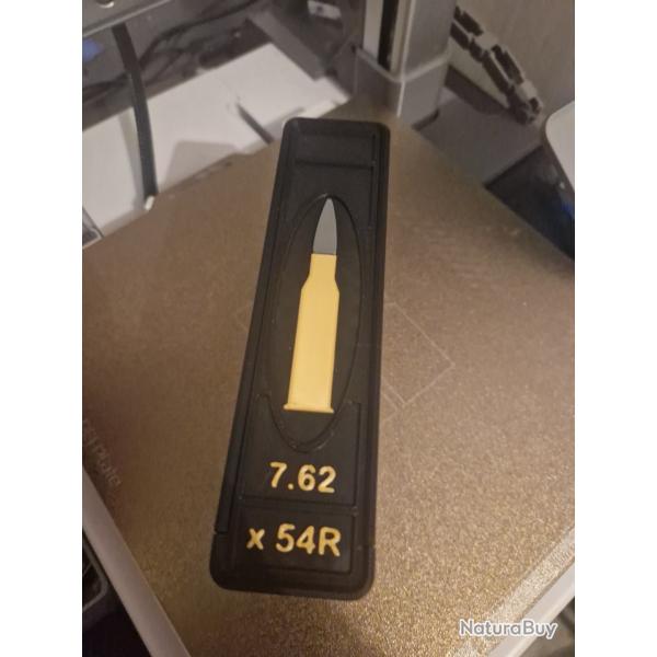 Boites rangement/ rechargement 7.62 x54r