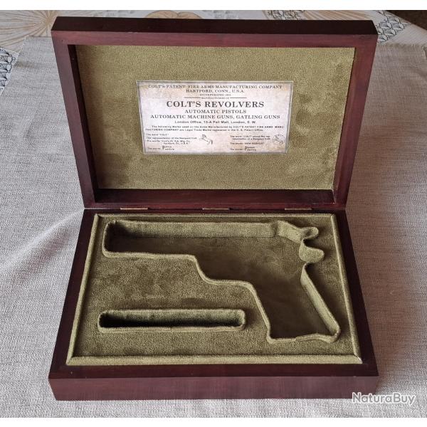 COFFRET DE PRESENTATION POUR COLT 1911 WW1