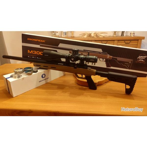 Snowpeak M30C calibre 6.35 mm