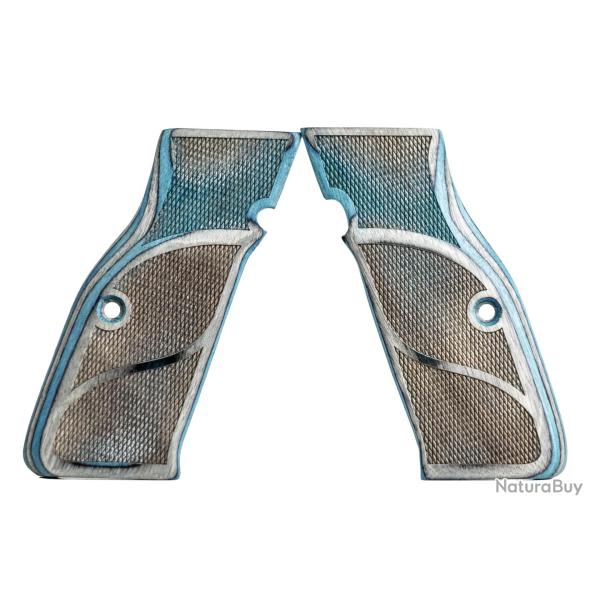 PLAQUETTES BOIS LAMINE CZ SHADOW BLEU CIEL