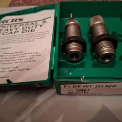 RCBS 2-Die Set cal.222 Rem #10901 (Groupe A)