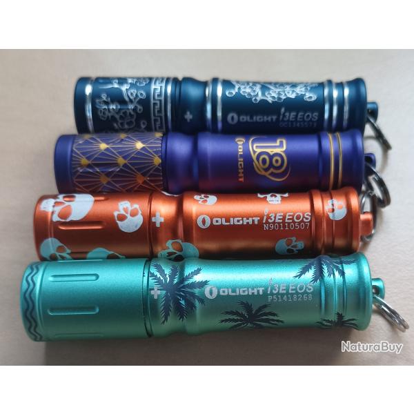 Lampe porte cl�s olight lot 4 pi�ces