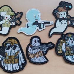 Ecusson morale patch ghost casper tacticool airsoft