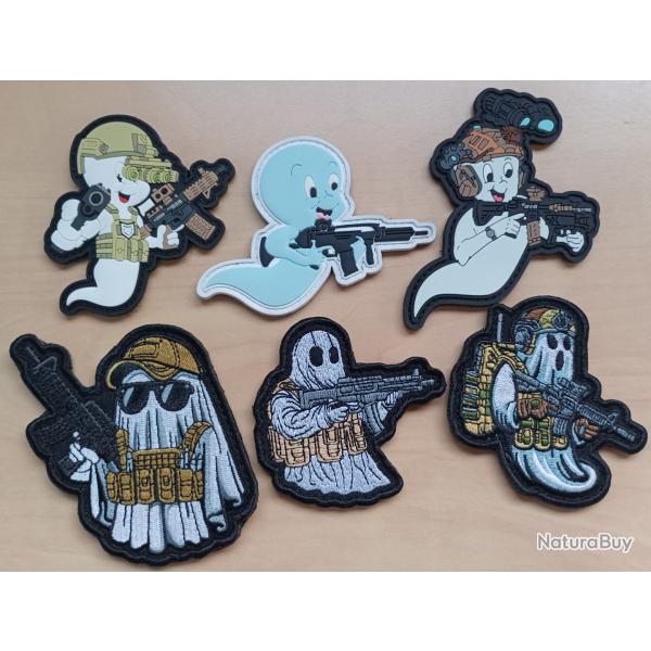 Ecusson morale patch ghost casper tacticool airsoft