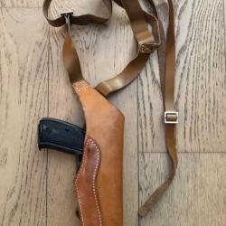 Holster d'&eacute;paule pour PA gros calibre