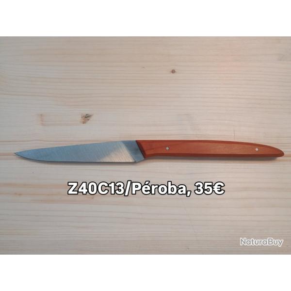 Couteau de table en P�roba