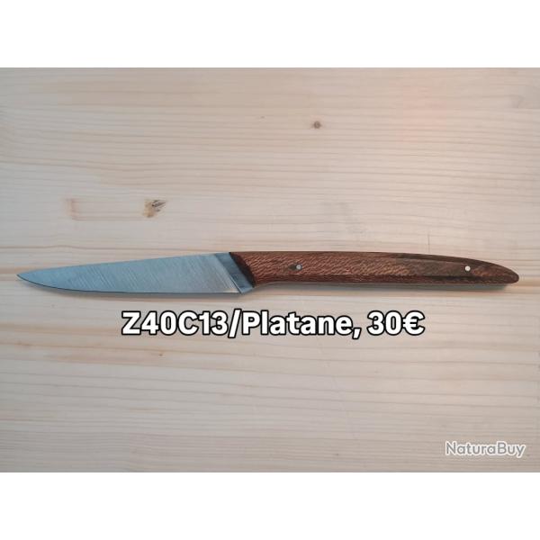 Couteau de table en Platane