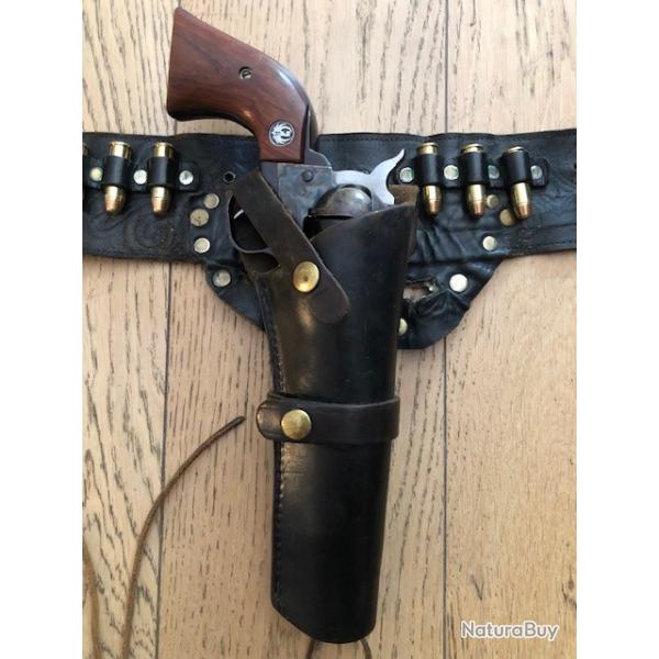 Holster, ceinturon cartouchi�re western