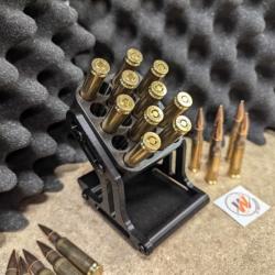 PORTE CARTOUCHE 308win - Pr&eacute;sentoir pour 20 cartouches - Calibres 308 Winchester