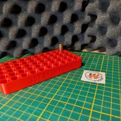 Plateau pour Rechargement - Calibre 357 Mag / Rangement pour 50 cartouches Noir