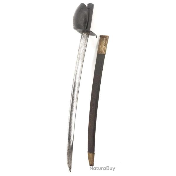 SABRE DE BORD MARINE MILITAIRE "CUILLI�RE � POT" MOD�LE AN X Mre DE KLINGENTHAL COULAUX FR�RES - FRA
