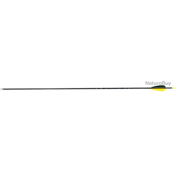 Fl�che Avalon Tyro 4.2 Trad Carbone Plumes Naturelles 1300 28" Encoche Jaune 70 gr Vert/Jaune/Jaune