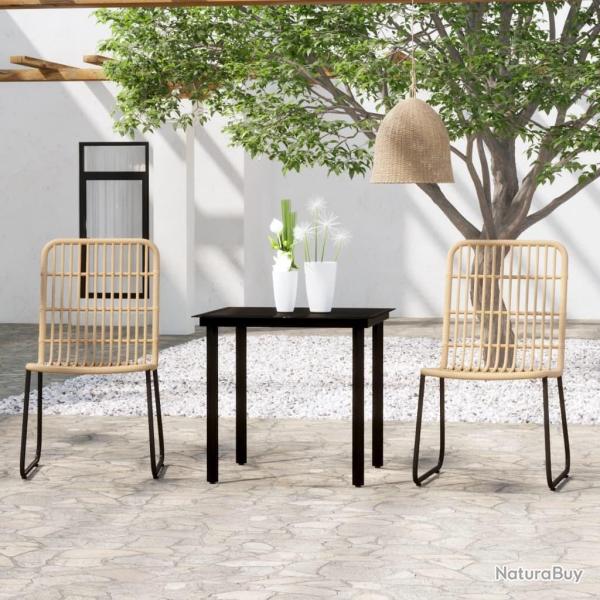 Ensemble � manger de jardin 3 pcs Ch�ne