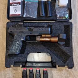 CZ P10C PORTED OR 9x19 Full equipement