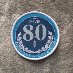 &Eacute;cusson 80 ans CRS