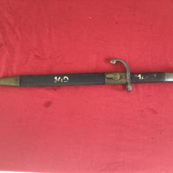 Baionnette mauser chilien